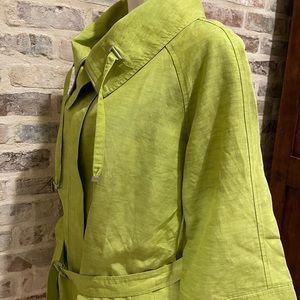 Women’s Linen 3/4 sleeve jacket with undershirt